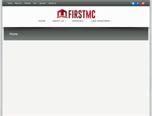 Tablet Screenshot of firstmc.org